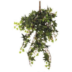 Faux lierre, 60 cm, avec 302 feuilles pour décorations et compositions florales.