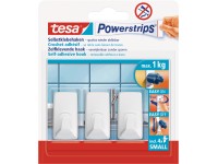 Tesa Selbstklebehaken Kunststoff mit 4 x Powerstrips Small 3 Stk. Tesa Selbstklebehaken Kunststoff mit 4 x Powerstrips Small 3 Stk.