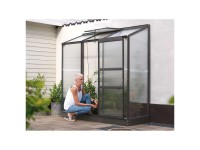 Vitavia Anlehngewächshaus Ida 1300 Schwarz (HxBxT) 151,6 x 192,8 x 68,8 cm