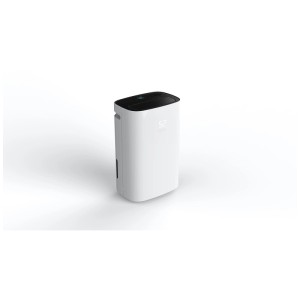 Déshumidificateur blanc Climatech D008B-20L avec minuterie et écran LED.