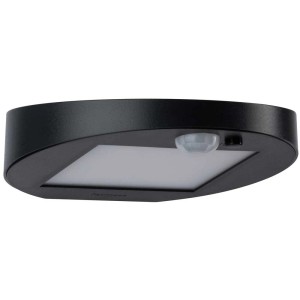 Applique murale solaire Paulmann Ryse anthracite avec détecteur de mouvement, 3000K.