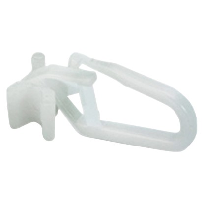 Gardinia X-Gelenkgleiter Weiss 25er-Pack
