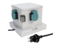 Steffen GardenLine Energie-Stone Kunststoff Grau