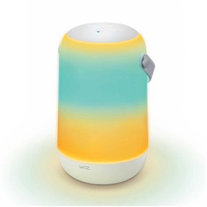 Lampada da tavolo WiZ LED dimmerabile con cambio colore, bianca, 400 lm.