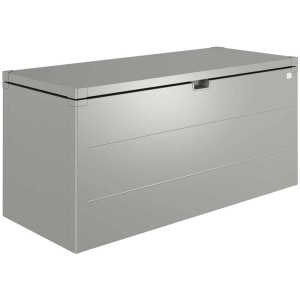 Biohort StyleBox 170, coffre universel gris quartz métallisé pour jardin, terrasse ou balcon.