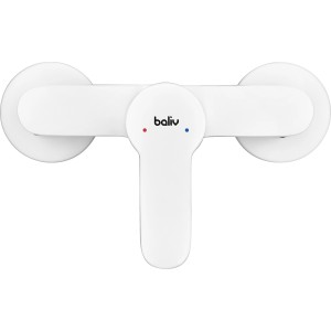 Miscelatore doccia baliv DU-5892 bianco con monocomando.