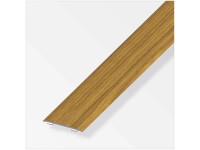 Übergangs-Profil selbstklebend Aluminium Eiche 0,25 x 3,7 x 100 cm