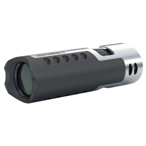 GoView Monokular Zoomr HD 8x25, Phantomschwarz, Magnesiumgehäuse. Kompaktes Monokular für Beobachtungen.