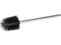 Toilettenbürste mit Silikonkopf Schwarz Ø 8 cm