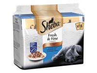 Sheba Katzen-Nassfutter Fresh & Fine Fisch-Variation in Sauce 15 x 50 g
