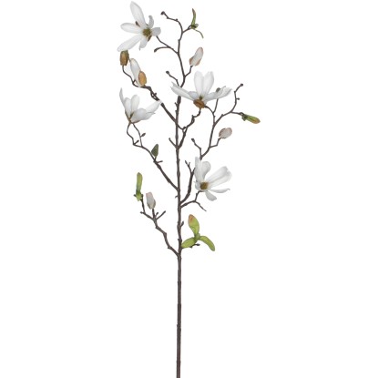 Mica Decorations Kunstfloristik Magnolie Weiss Höhe 75 cm