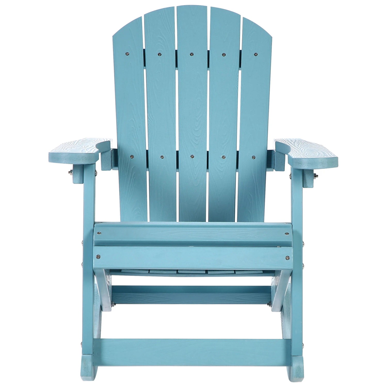 Cuscino Per Sedia A Dondolo Adirondack YEFU | Schienale Alto Imbottito | Per Esterni E Interni | Grigio Chiaro 124x50x12 Cm | Confezione Da 2