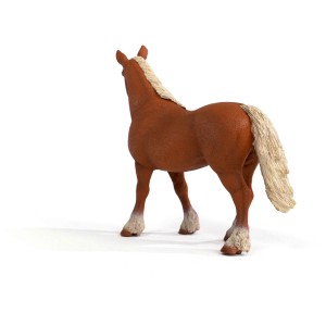 Schleich Jument de trait belge, figurine détaillée de l'univers Farm World.