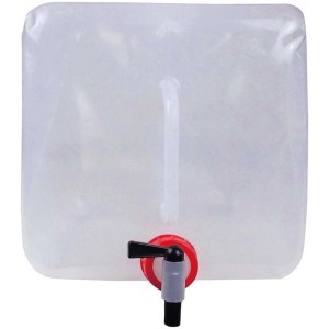 Tanica acqua pieghevole Happy People, 10 l, ideale per campeggio e outdoor.