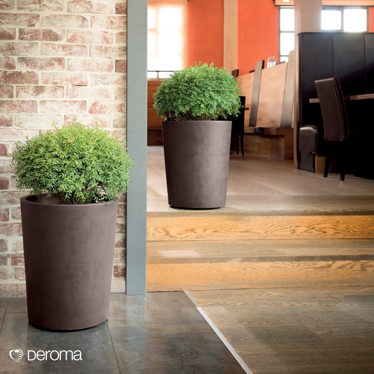 Vaso Conico EQUA - Vasar by Telcom Misura 20 (20 x 18h) - Colore Ocra