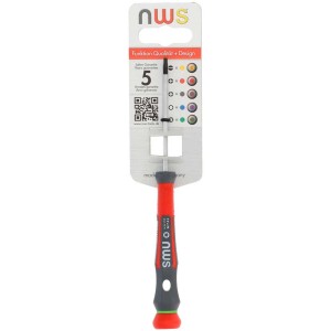 Tournevis électronique TX T9 x 70 mm avec manche ergonomique et lame en acier chrome vanadium.