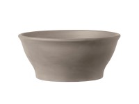 Deroma Pflanzschale Ciotola Liscia Terrakotta Graphitfarben Ø 27,2 cm