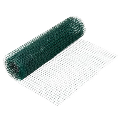 Casanet Rete metallica PVC altezza 0,5 m / dimensioni maglie 12,7 x 12,7 mm