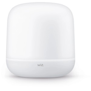 Lampada da tavolo LED WiZ Hero bianca con cambio colore e 620 lumen per illuminazione smart.