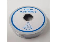 Bastelfaden Transparent Ø 0,35 mm / Länge 100 m Bastelfaden Transparent Ø 0,35 mm / Länge 100 m