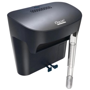 Filtre à dos pour aquarium Oase BioStyle 115 en bleu foncé pour aquariums jusqu'à 115 litres.