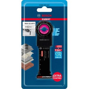 Lame de scie plongeante Bosch Expert Multi Material, 32mm, pour outils multifonctions.