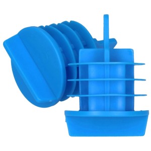 Bouchon d'étanchéité bleu M32 pour conduits de câbles, lot de 10.