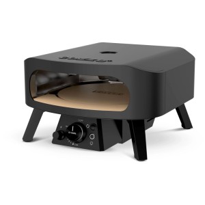 Cozze Forno per pizza Rotate Black Edition 13, grill a gas con pietra refrattaria rotante.