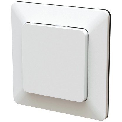 Drucktaster A/R mit Universaldimmer Modino Priamos Weiss 4 - 200 W