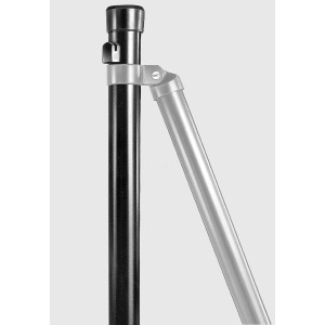 Gah Alberts collier d'étai, galvanisé à chaud, Ø 42 mm pour fixation poteau de clôture.