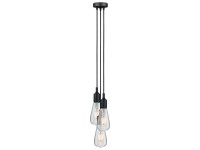 Paulmann Suspension Neordic Ketil E27 Noir max. 3 x 20 W