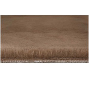 Dettaglio: Cuscino per sedia Coste color tortora in poliestere, 40x40 cm. Texture soffice.