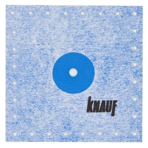 Knauf Dichtmanschette (32-55 mm) für Rohrdurchführungen im Fliesenbereich.