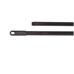 Manche en métal Ebnat 140 cm avec filetage en plastique pour outils de nettoyage.