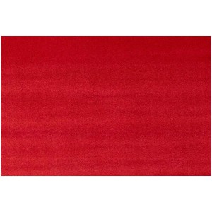 Moquette rouge bordeaux Linda Velours au mètre, largeur 4 m.