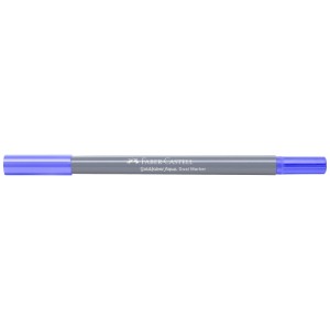 Faber-Castell Goldfaber Aqua Dual Marker Lavanda Scuro, pennarello a doppia punta.