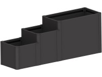 Biohort Pflanzkasten DaVinci Version 3 Dunkelgrau-Metallic