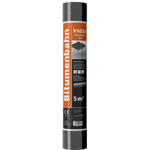 Rouleau de membrane bitumineuse à souder V60 S4, sans oxydation, fine minérale, 5 m² pour étanchéité de toiture.