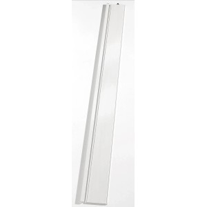 Grosfillex Zusatzlamelle Axia, glänzend weiß, 205x14 cm, für Falttüren.