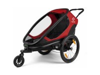 Hamax Fahrradanhänger Outback One Rot-Schwarz