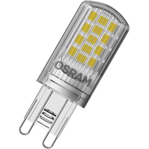 Ampoule LED Osram G9, 4,2W, blanc chaud, lot de 5. Lampe LED compacte avec culot G9.