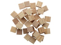 Glorex Holzwürfel Natur 15 mm / 42 Stk.