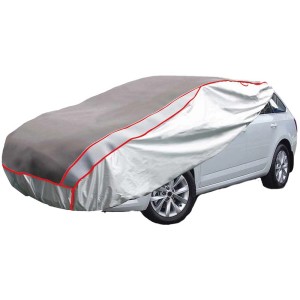Housse de protection anti-grêle grise taille M pour berlines, protège de la grêle et de la saleté.