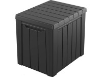 Keter Kissenbox Urban Graphit Holzoptik 113 l