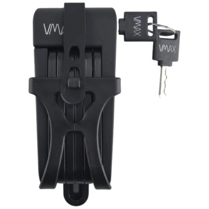Vmax E-Scooter-Faltschloss inkl. Halterung Schwarz 70 cm