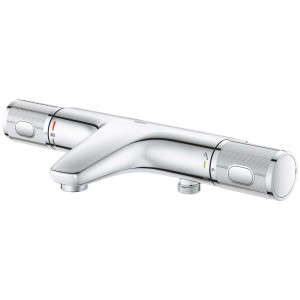 Miscelatore termostatico per vasca Grohe Precision Feel, cromo, interasse 153 mm per rubinetti vasca.