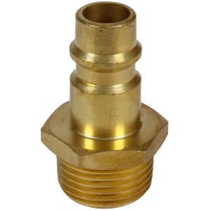 Raccordo filettato esterno Einhell R 3/8, metallo, per accessori compressore.