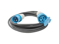 Steffen Industrie-Verlängerungskabel GdV 3 x 1,5 mm² Schwarz-Blau Länge 5 m