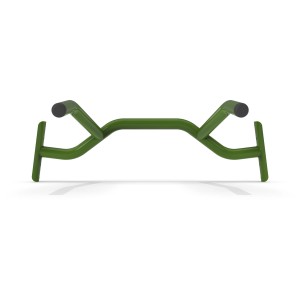 Exit Dip Station verde per Getset Monkeybars, attrezzatura sportiva e fitness per allenamento tricipiti.