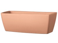 Deroma White Garden Pflanzkasten Garda Terracotta Tonweiss (HxBxT) 15,6 x 42,6 x
